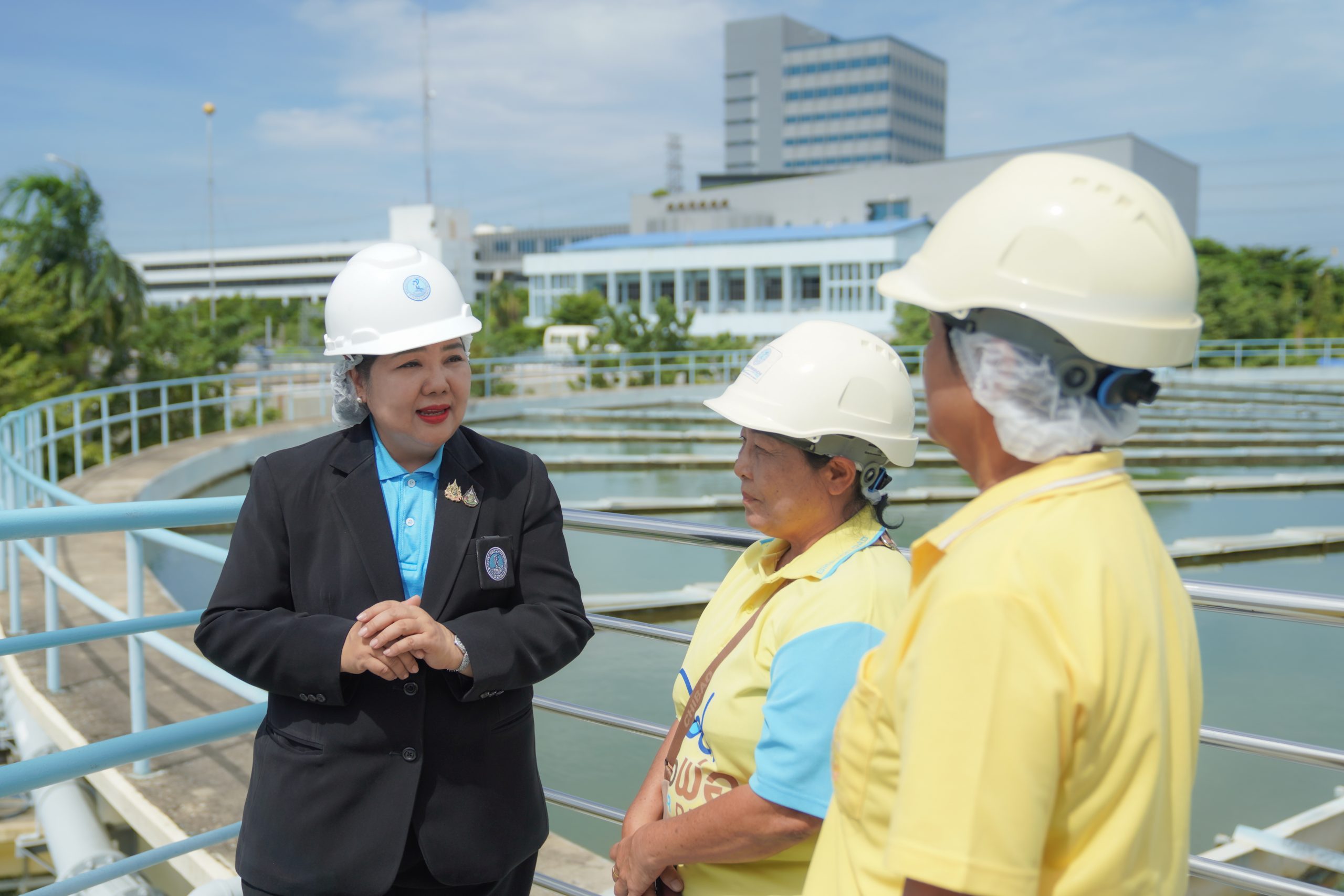 กปน. เปิดบ้านต้อนรับ 9 ผู้นำชุมชนแนวคลองเปรมประชากร เยี่ยมชมกิจการ กปน. และโรงงานผลิตน้ำบางเขน