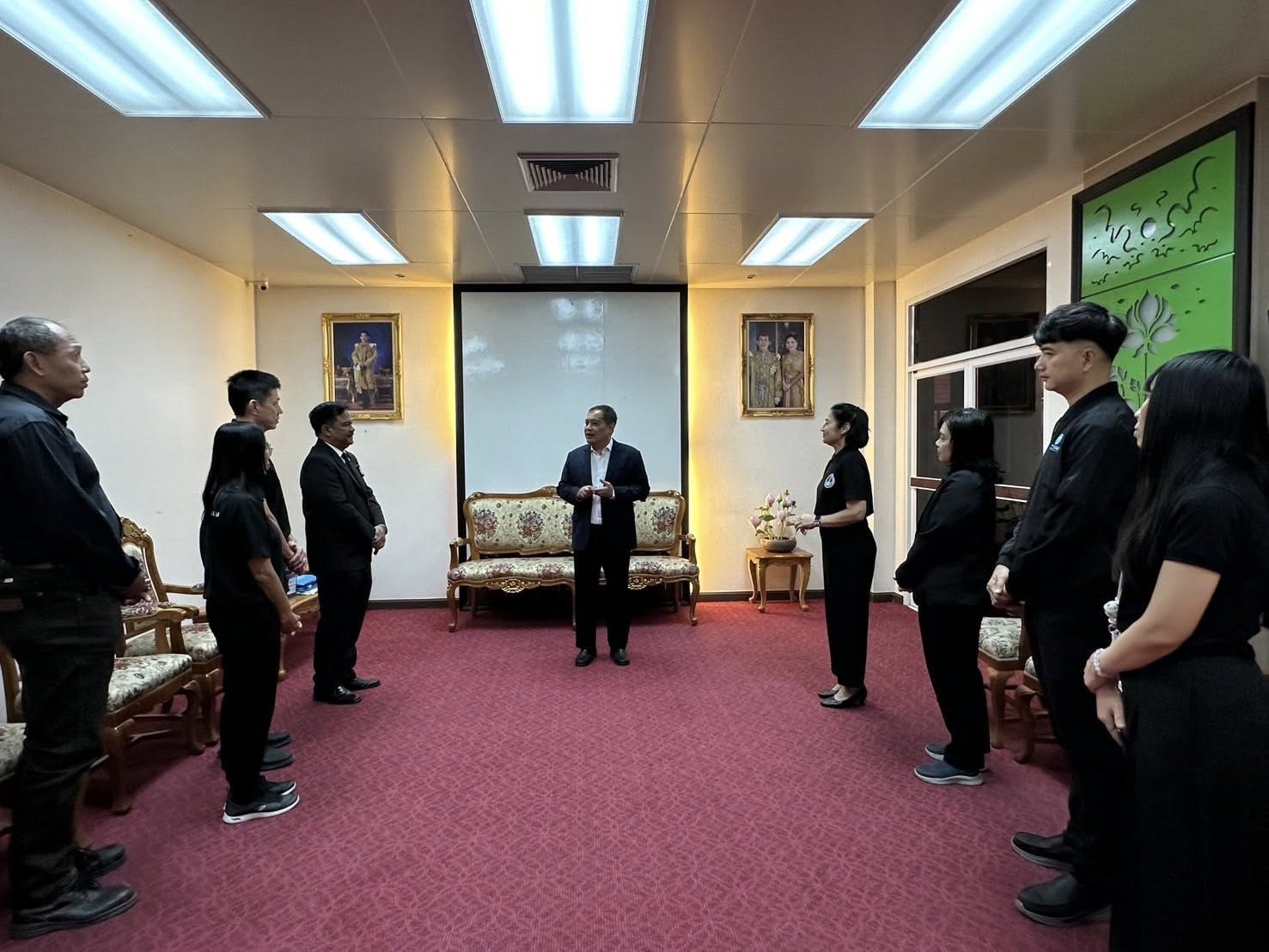 กปน. เข้าสวัสดีปีใหม่ ผู้ว่าราชการจังหวัดปทุมธานี